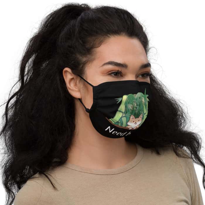 all over print premium face mask black 5fd057132bf05